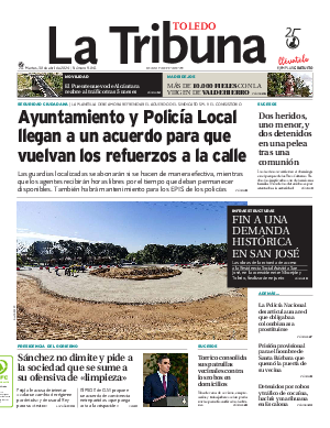 Portada La Tribuna de Toledo