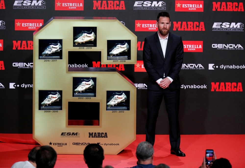 Messi levanta su sexta Bota de | Noticias La Tribuna de Toledo