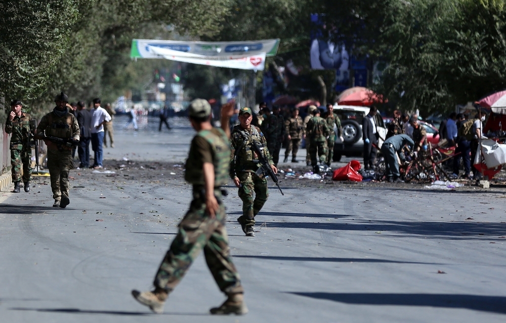 Al menos 48 muertos en un doble atentado en Kabul