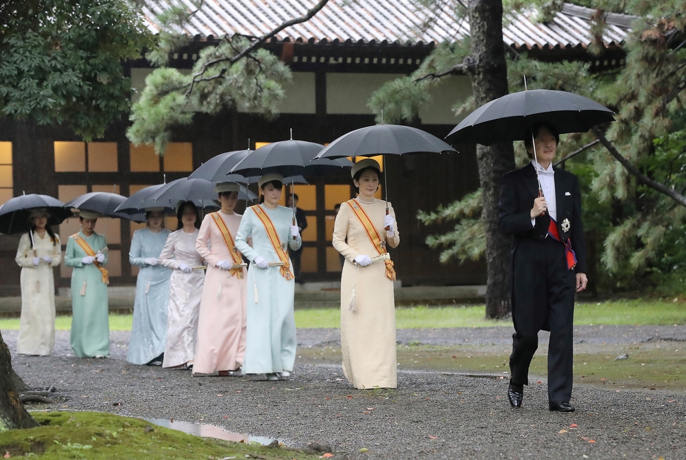 Proclamation ceremony of Japan's Emperor Naruhito in Tokyo  / JIJI PRESS