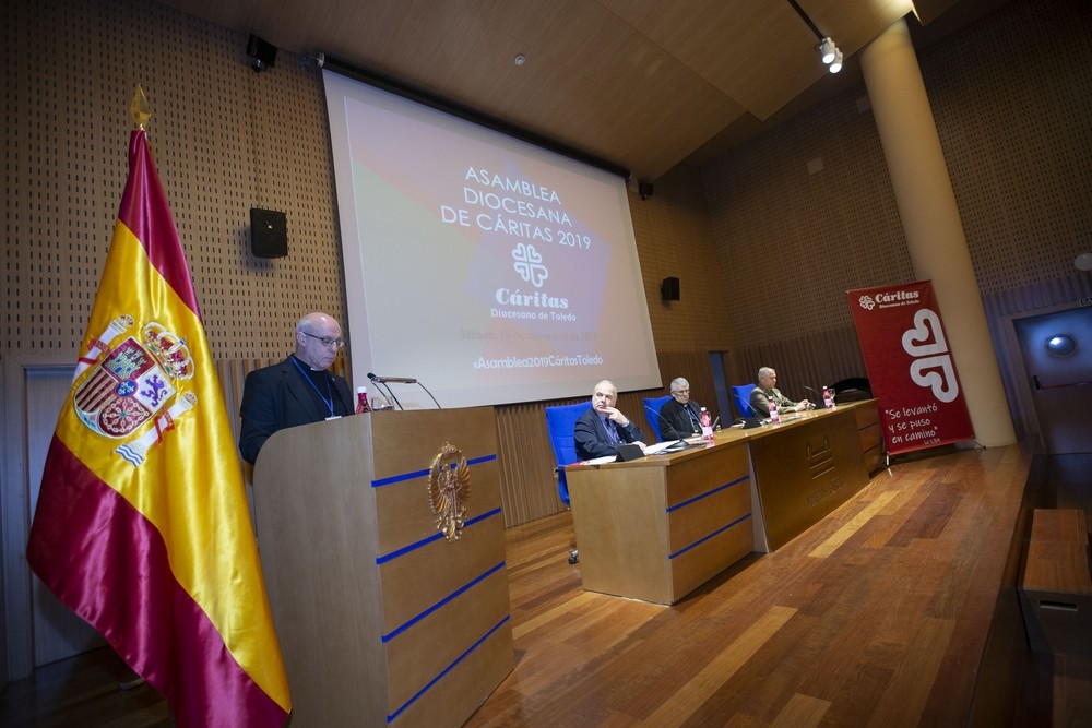 La Asamblea Diocesana de Cáritas se celebró en el auditorio del Museo del Ejército, en Toledo