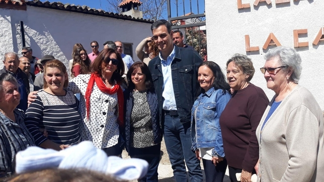Pedro Sánchez pasa la jornada de reflexión en Anchuras