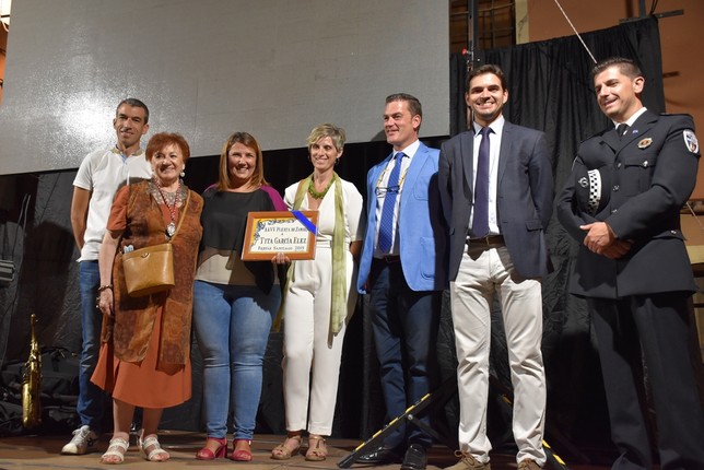 La alcaldesa pregona las fiestas de Puerta de Zamora