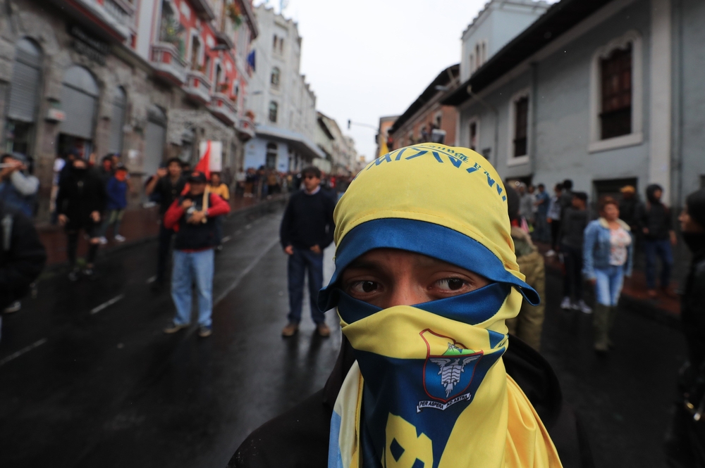 Protestas contra medidas económicas del Gobierno de Ecuador  / La Tribuna de Toledo