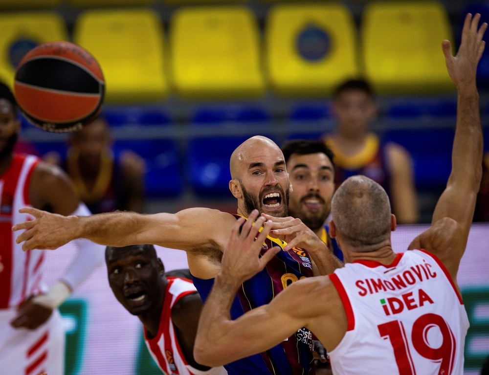 El Barça lucha el festejo de su partido 500 de Euroliga
