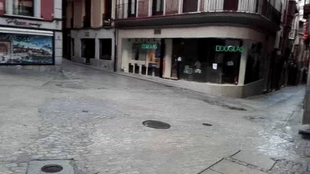 Las melancólicas calles del Toledo del coronavirus