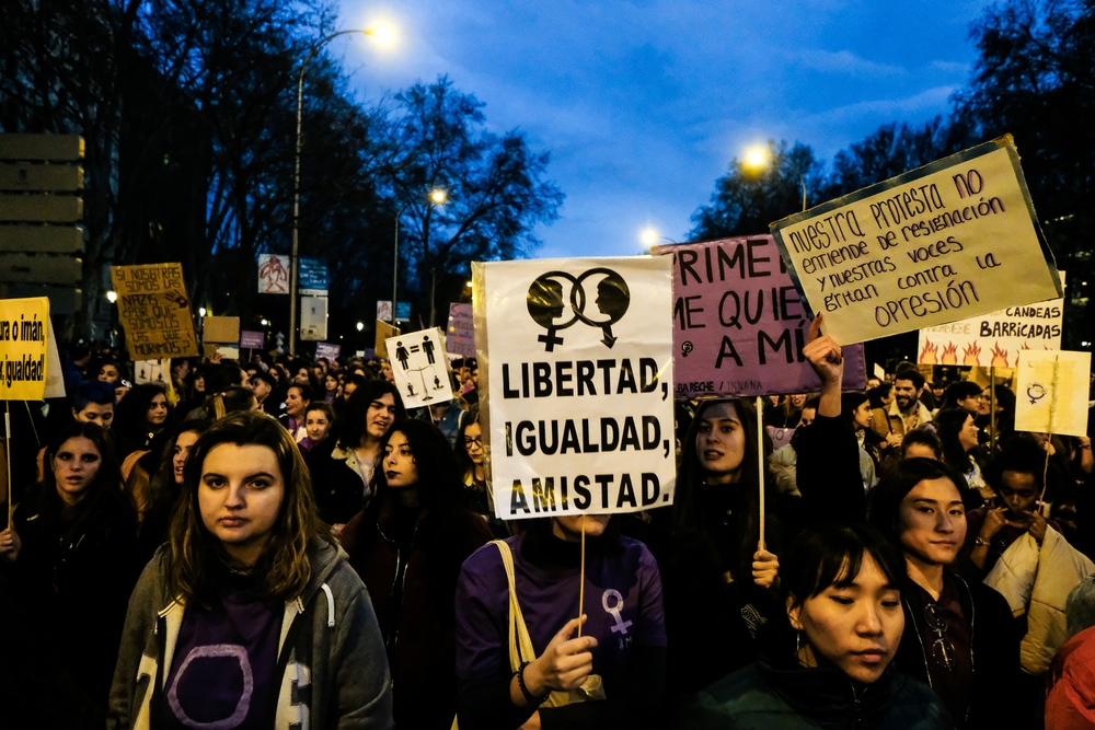 Manifestación del 8M (DÁ­a Internacional de la Mujer) en Madrid   / JESÚS HELLÁ­N  