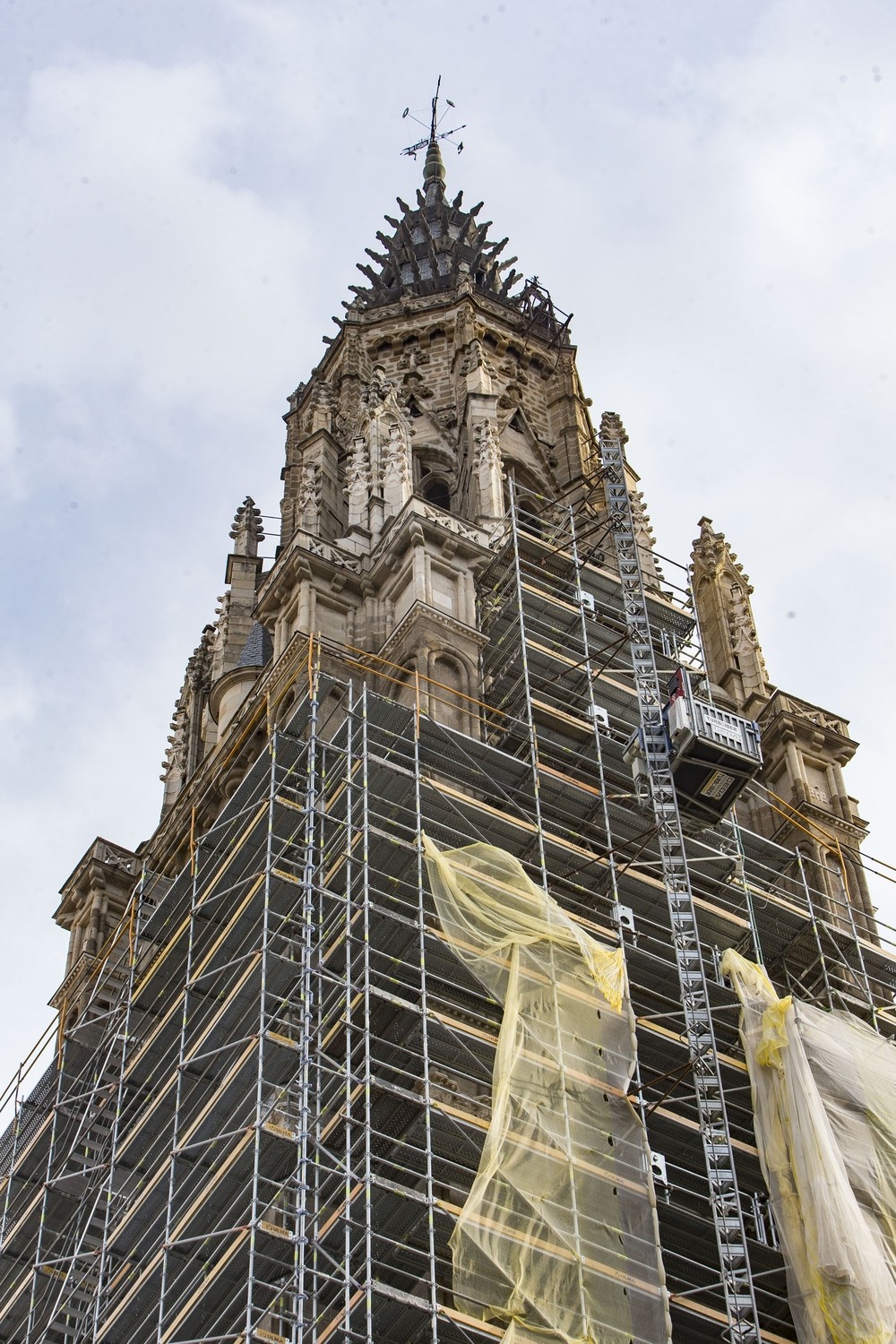 La restauración de la torre de la Catedral está finalizada