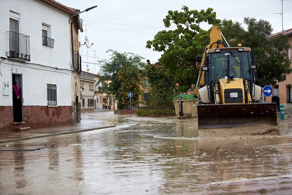 Nuevo desbordamiento del arroyo Sangüesa en Cebolla