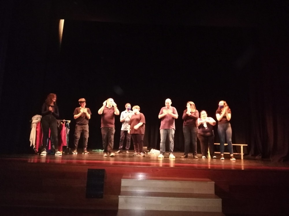 Teatro inclusivo con el grupo Atanjo 