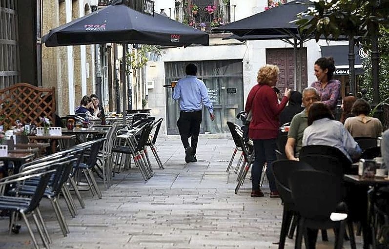 En la Ciudad Vieja de La Coruña se encuentra A Terraza.