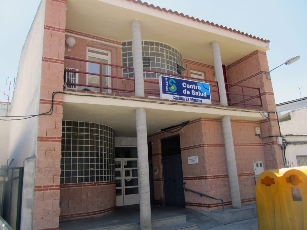 Centro de salud de Yepes, donde ejercía como médico de familia.