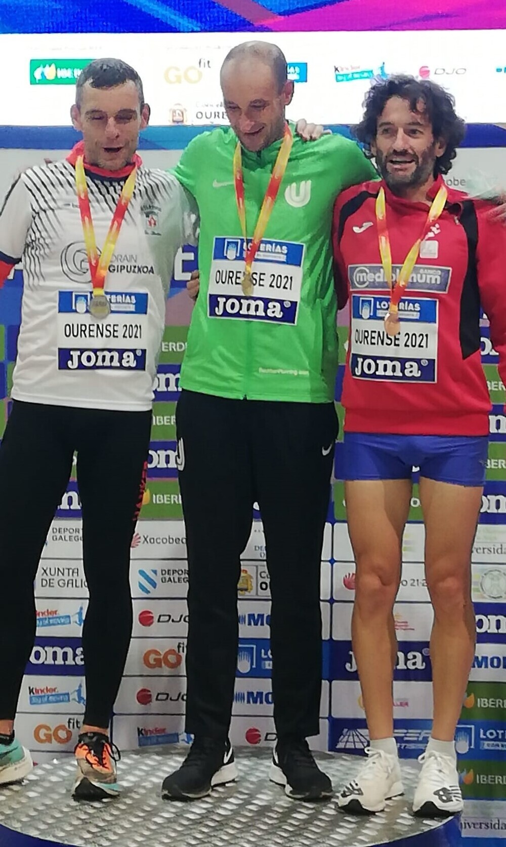 Juanjo Salinero alcanzó la medalla de bronce en 800 metros