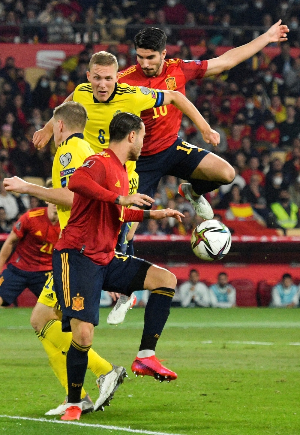 Morata le da a España el billete para el Mundial