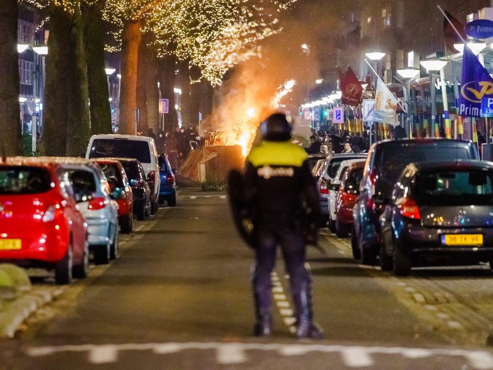 Riots in Rotterdam  / MARCO DE SWART