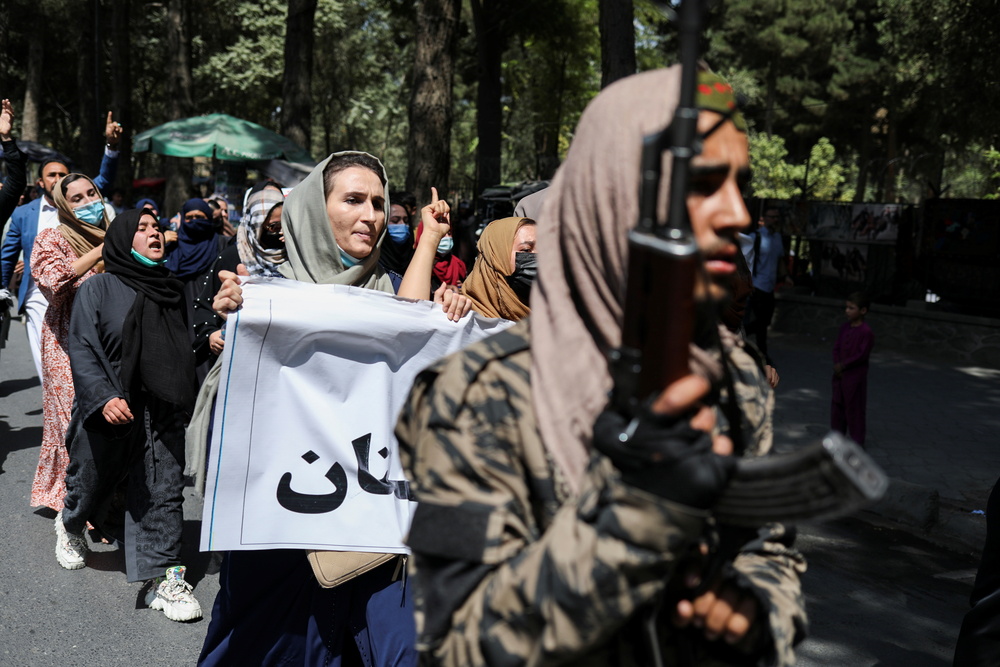 Anti-Pakistan protest in Kabul  / WANA NEWS AGENCY