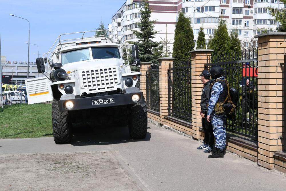 Deadly school shooting in Kazan  / PRESS OFFICE OF TATARSTAN PRESID