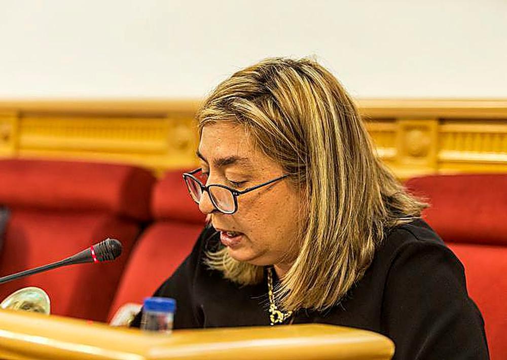 María Ángeles Ramos, portavoz de VOX en el Ayuntamiento de Toledo.