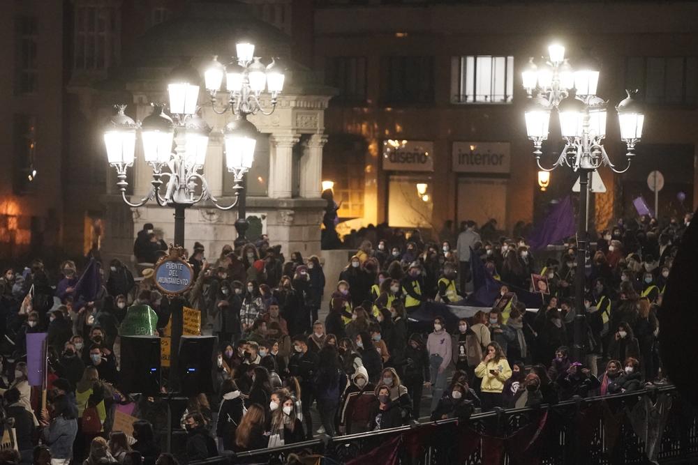 8M 2021. Manifestación feminista en Bilbao  / H.BILBAO