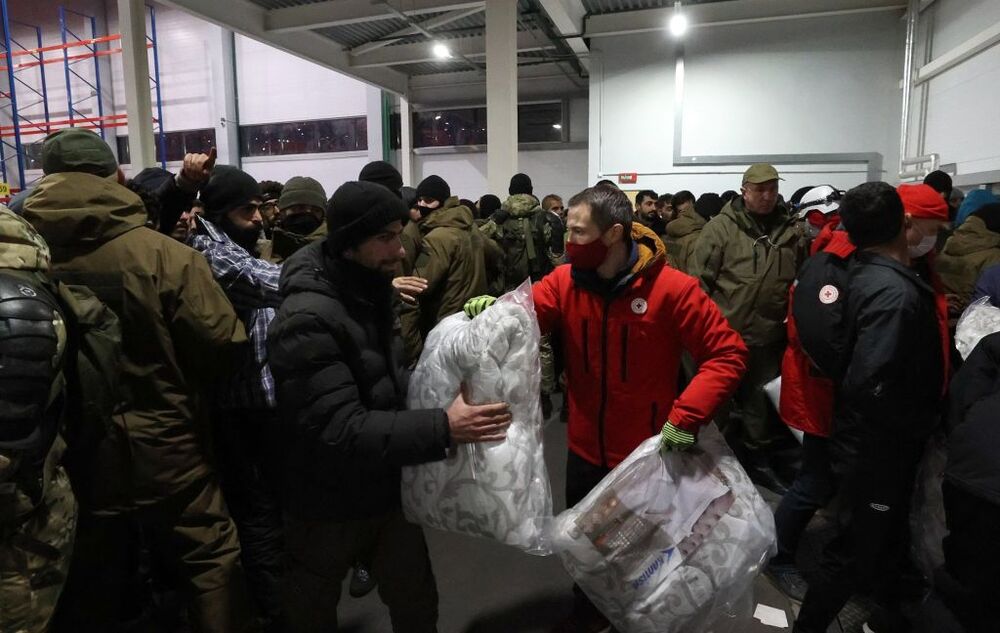 Belarusian-Polish border situation  / MAXIM GUCHEK/BELTA HANDOUT