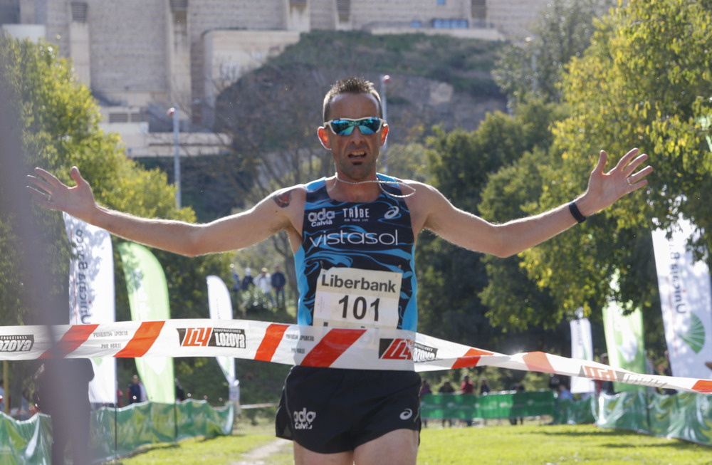 José España, ganador del cross de la Espada Toledana.