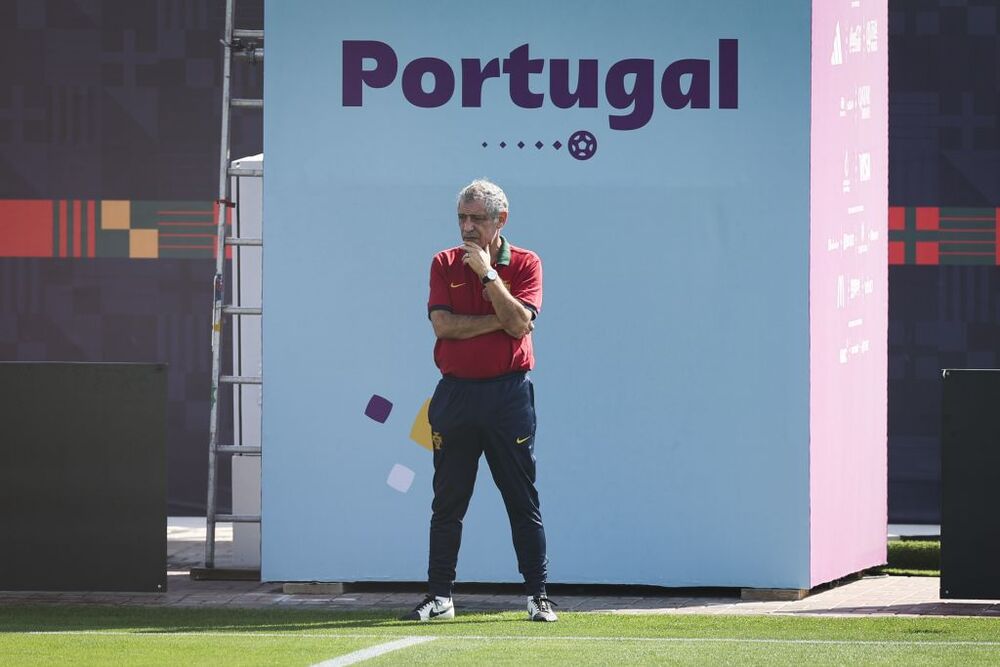 FIFA World Cup 2022 - Portugal training session  / JOSE SENA GOULAO