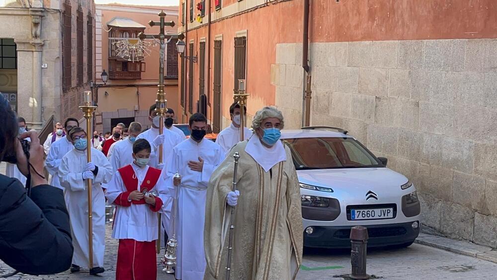 Comienza el funeral de Francisco Álvarez