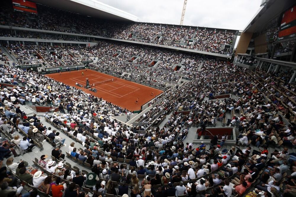 French Open tennis tournament at Roland Garros  / MOHAMMED BADRA