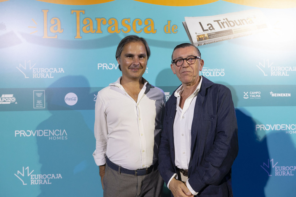 El nuevo empresario de la plaza de toros de Toledo, Nacho Lloret junto a Antonio San Román  / YOLANDA LANCHA
