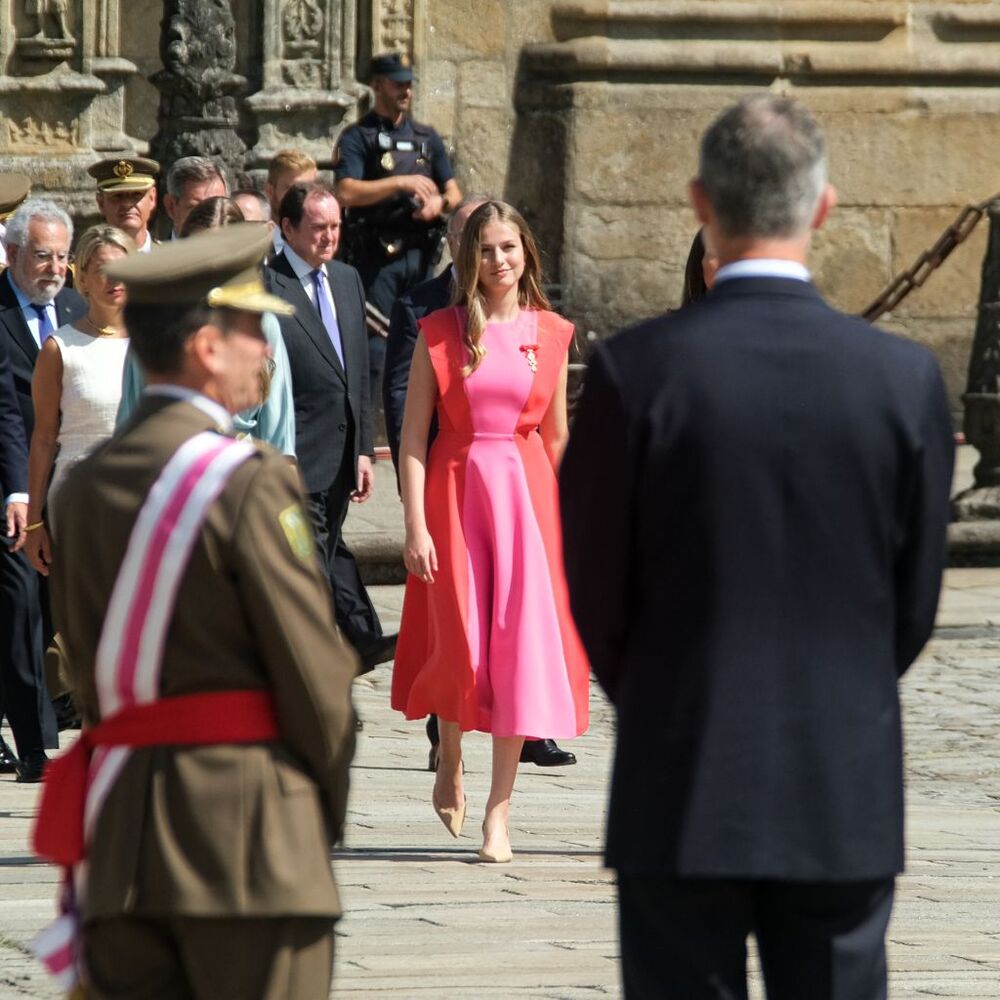 La Familia Real celebra el Día de Galicia en Santiago de Compostela
  / CÉSAR ARXINA  