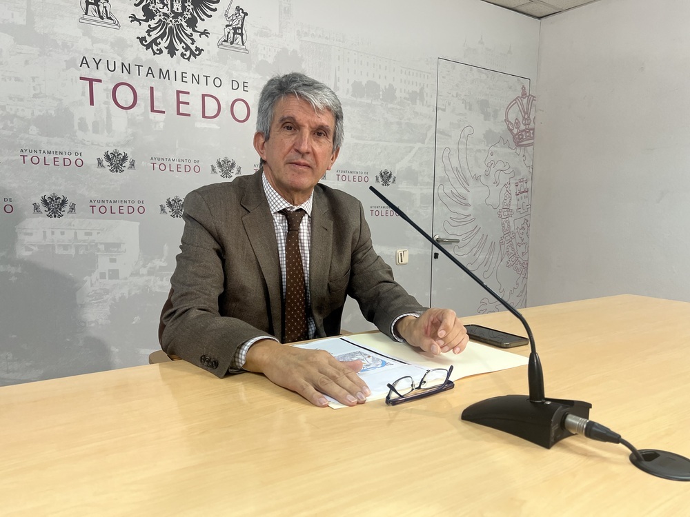 José Pablo Sabrido, concejal de Urbanismo y Hacienda y vicealcalde de Toledo.