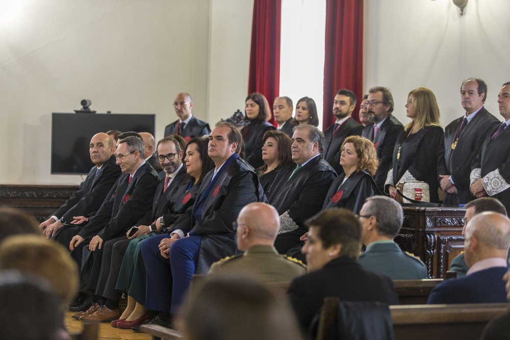 Los colegiados celebraron su acto de jura en la Audiencia Provincial de Toledo.