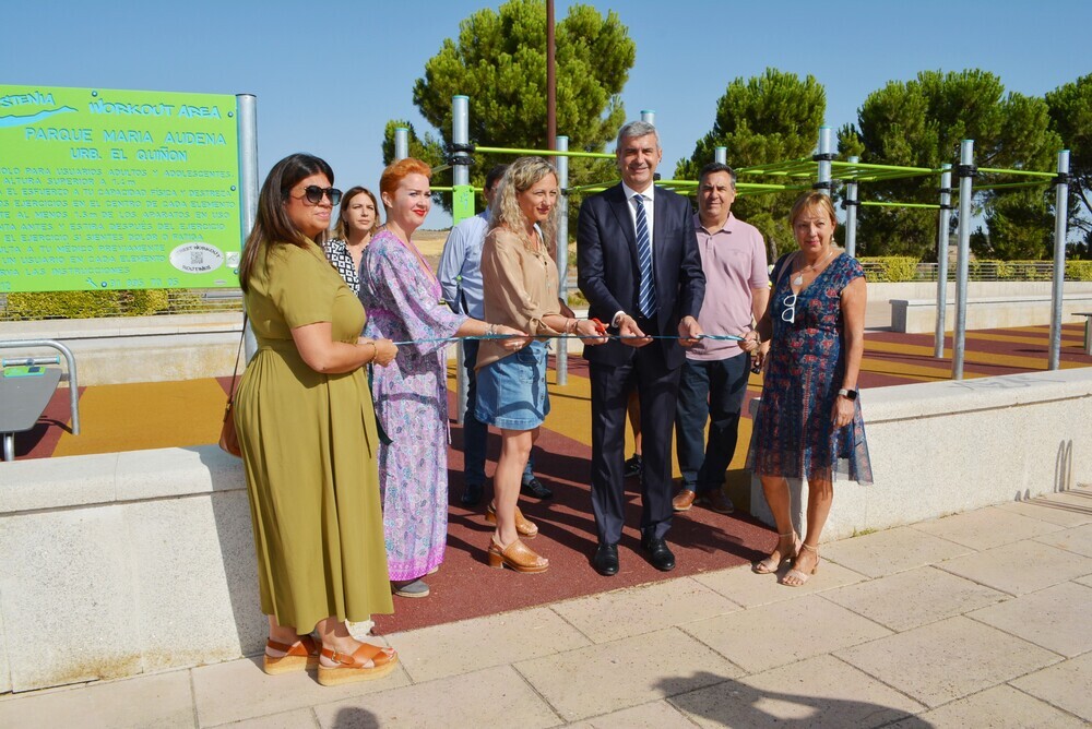 El área recuperada se encuentra dentro del parque María Audena.