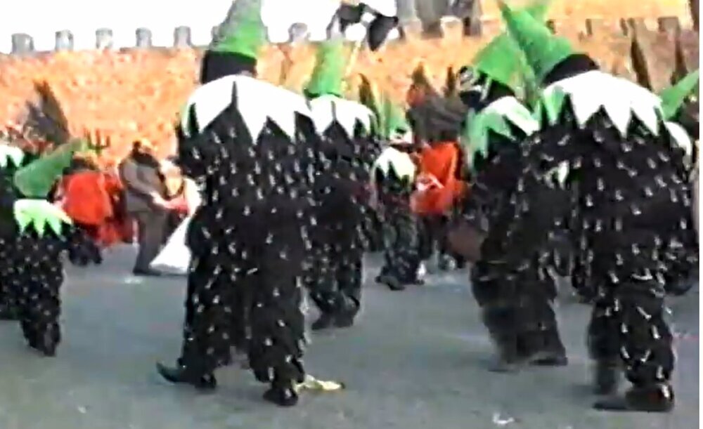Desfile de carnaval de 1988 en Toledo.