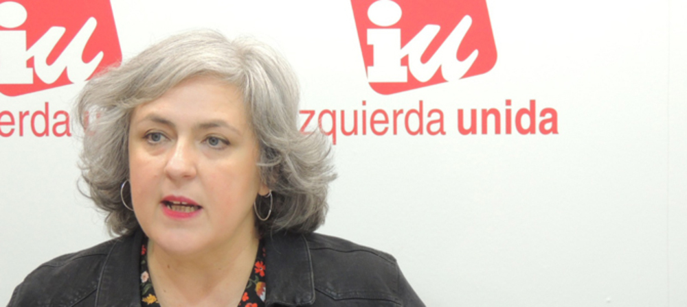 Isabel Álvarez, responsable de Mujer de IU Castilla-La Mancha.