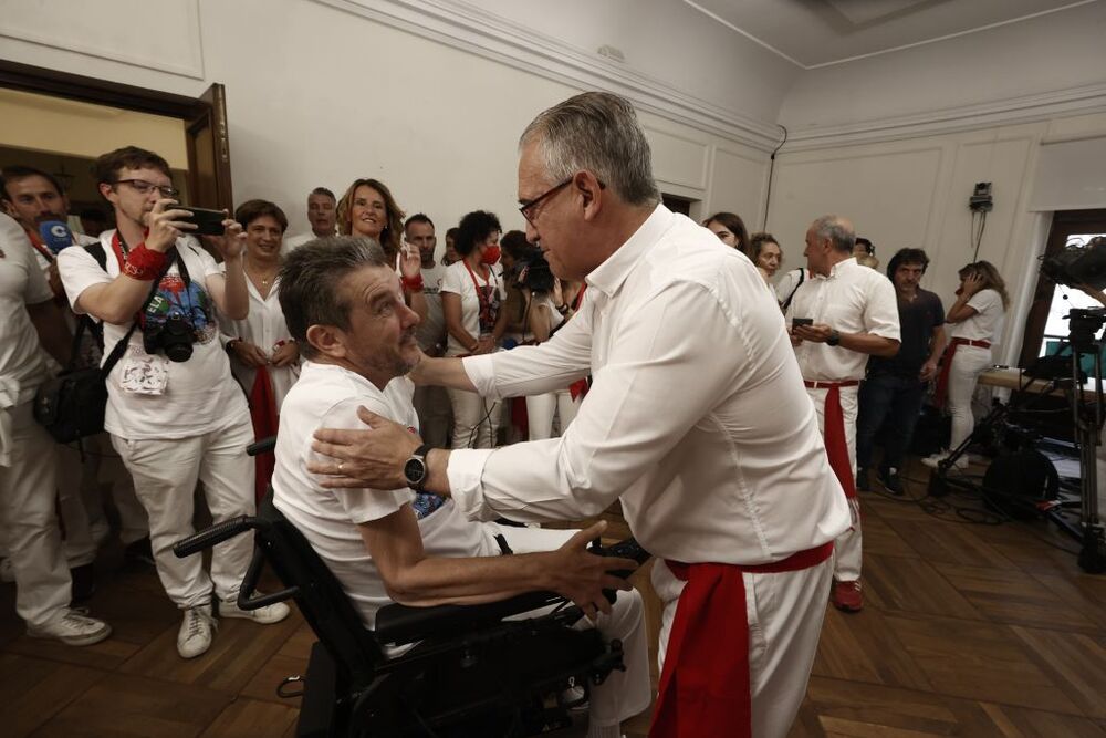 Chupinazo de los Sanfermines 2022  / JESÚS DIGES