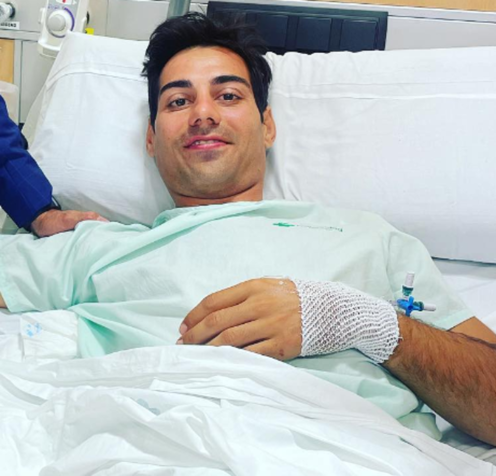Gómez del Pilar se encuentra hospitalizado y recibirá el alta en los próximos días.