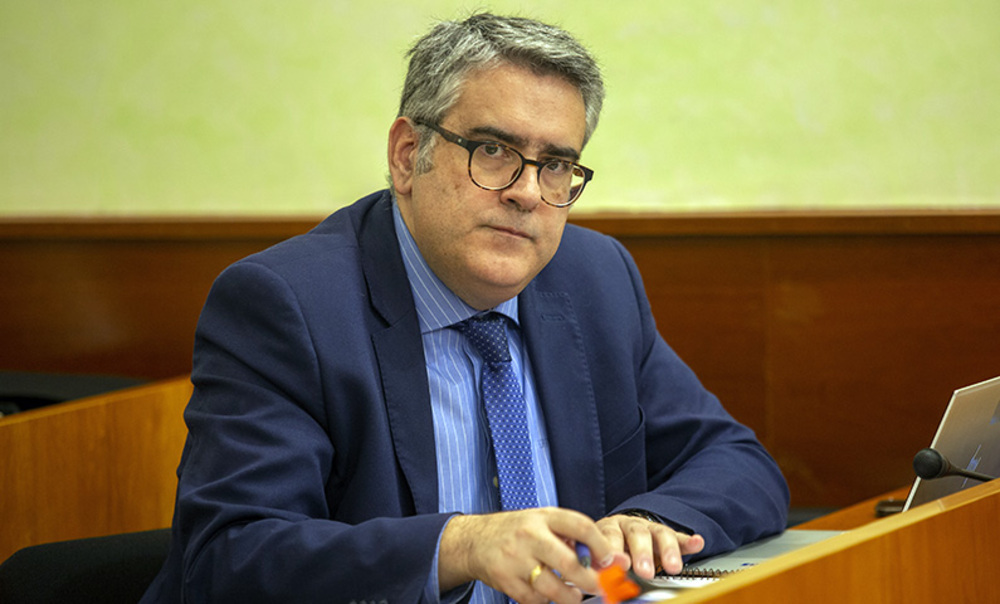 Miguel Ángel Rodríguez, portavoz del PP en Hacienda.