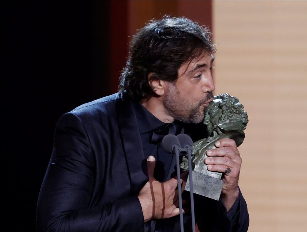 El actor Javier Bardem recibe el Goya a Mejor Actor Protagonista, por su trabajo en 'El buen patrón'  / KAI FORSTERLING