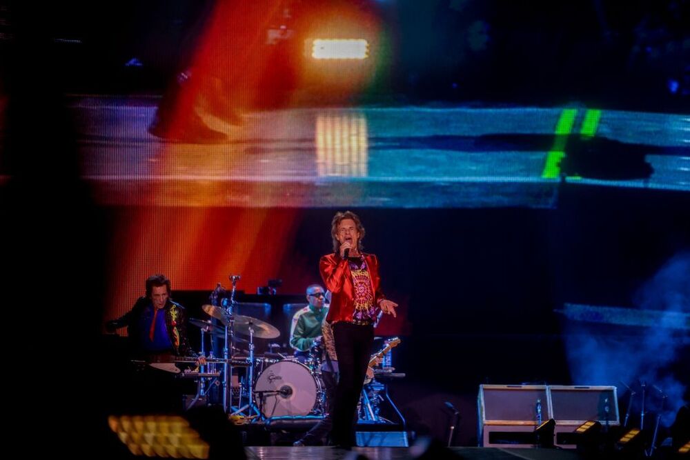 Los Rolling Stones arrancan su gira por Europa con un concierto en el Wanda Metropolitano de Madrid  / RICARDO RUBIO