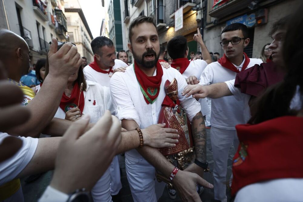 Sexto encierro de las fiestas de San Fermín