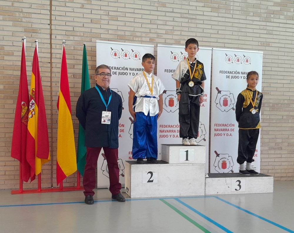 Cuatro medallas para el Hong Kun en el Nacional de Pamplona