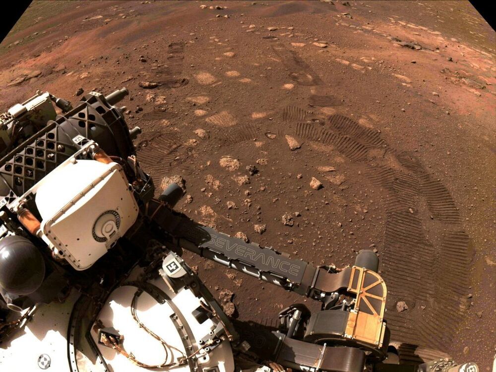 Descubren en Marte rocas alteradas por el agua