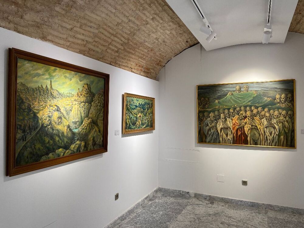 Las obras del pintor se exponen a partir de hoy en el Centro Cultural San Clemente.