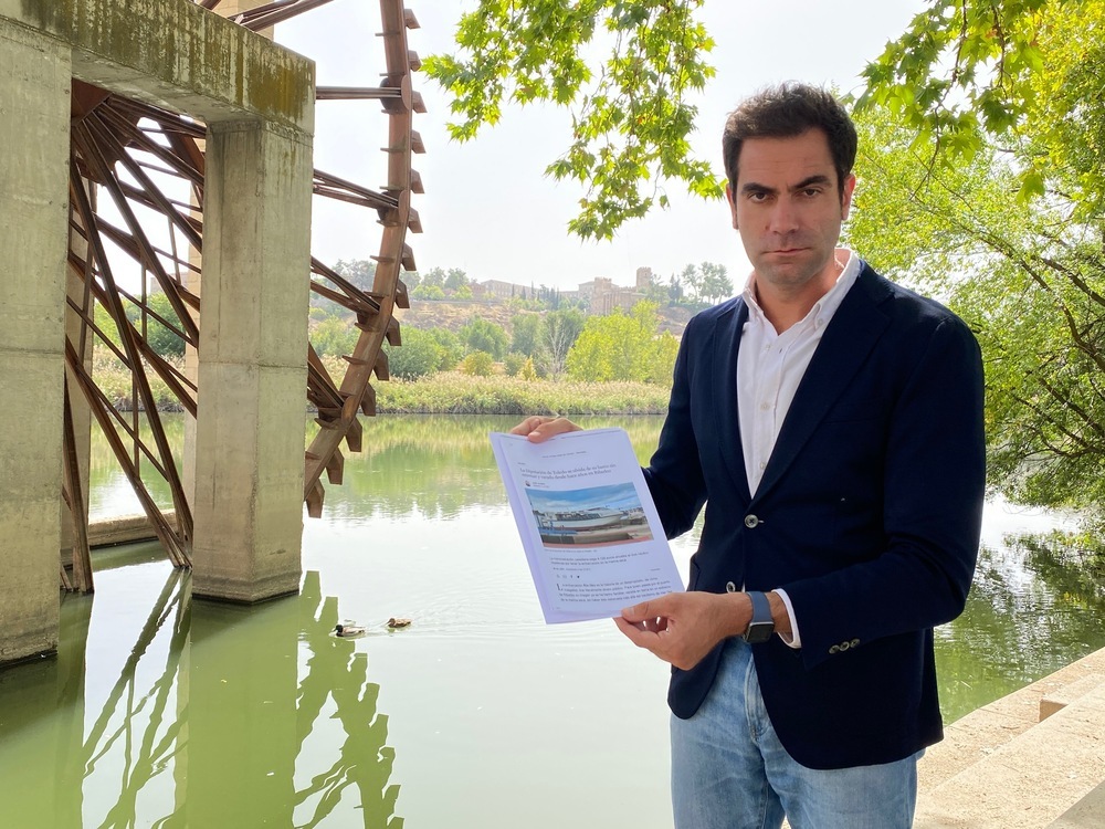 Julio Comendador, portavoz de Ciudadanos en la Diputación y concejal de los liberales en el Ayuntamiento de Toledo.