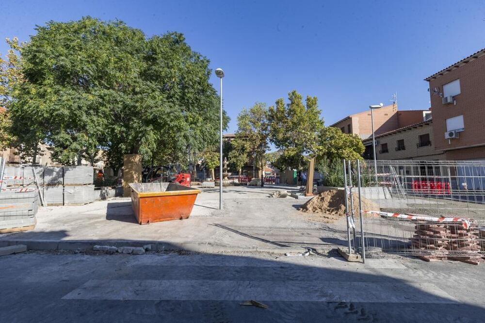 La remodelación de la plaza de Azucaica, en dos meses