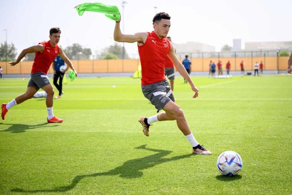 FIFA World Cup 2022 - Switzerland Training  / LAURENT GILLIERON