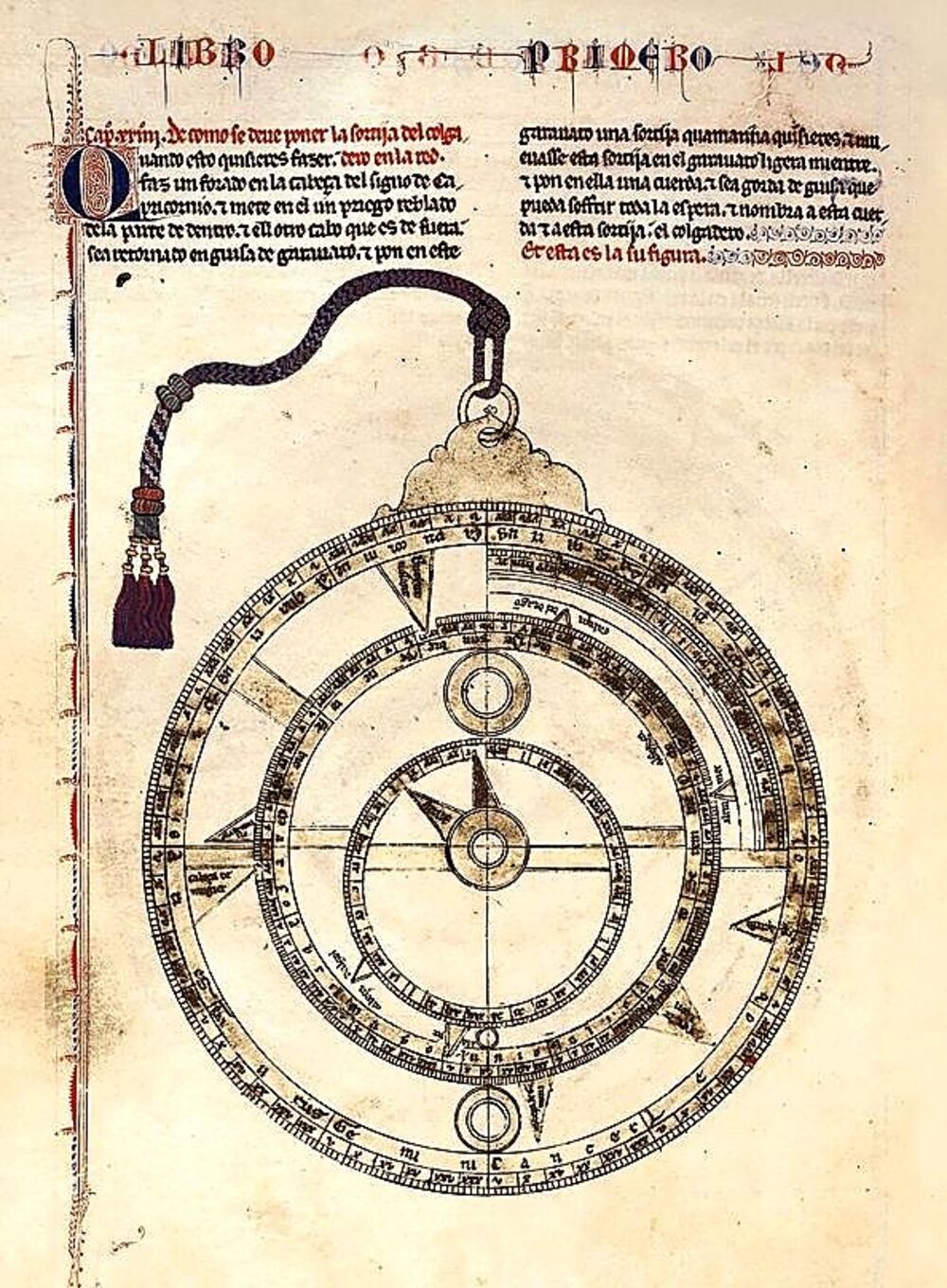 Libro del saber de astrología.