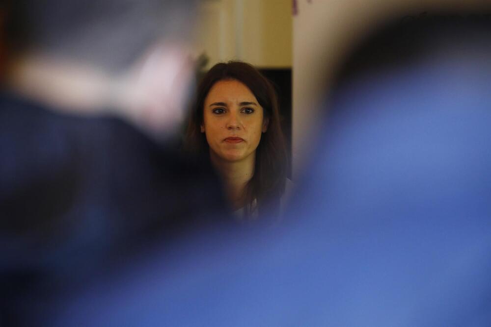 La ministra de Igualdad, Irene Montero, en una foto de archivo