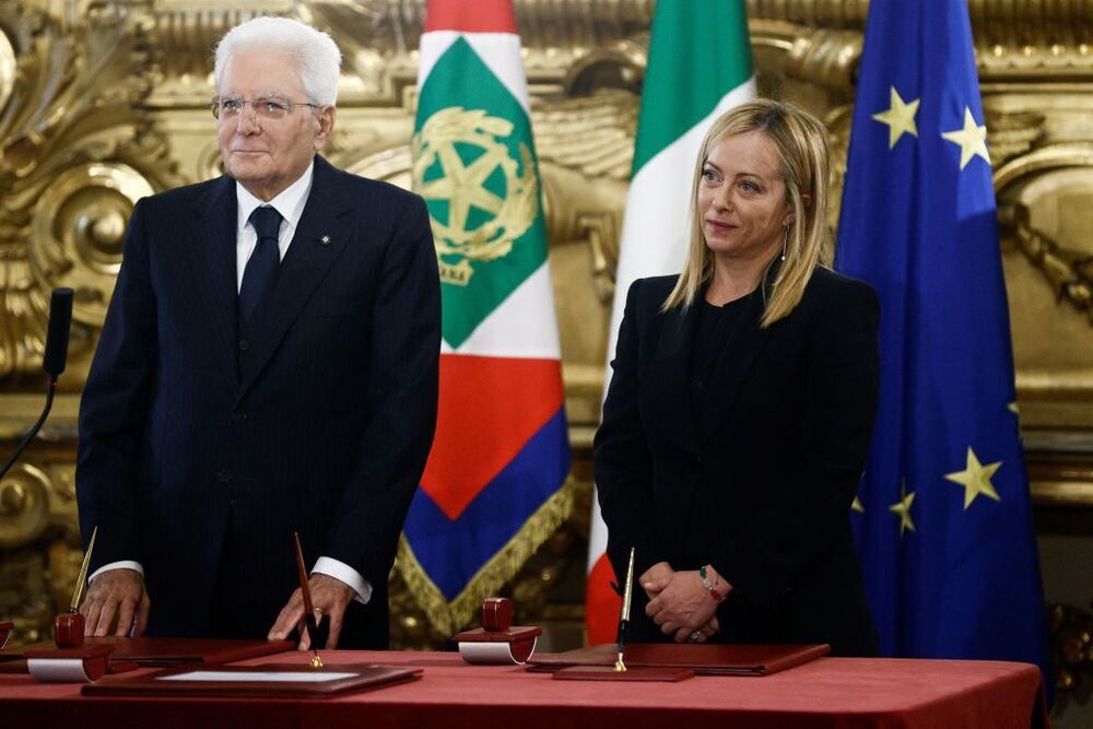 Meloni jura como nueva primera ministra de Italia